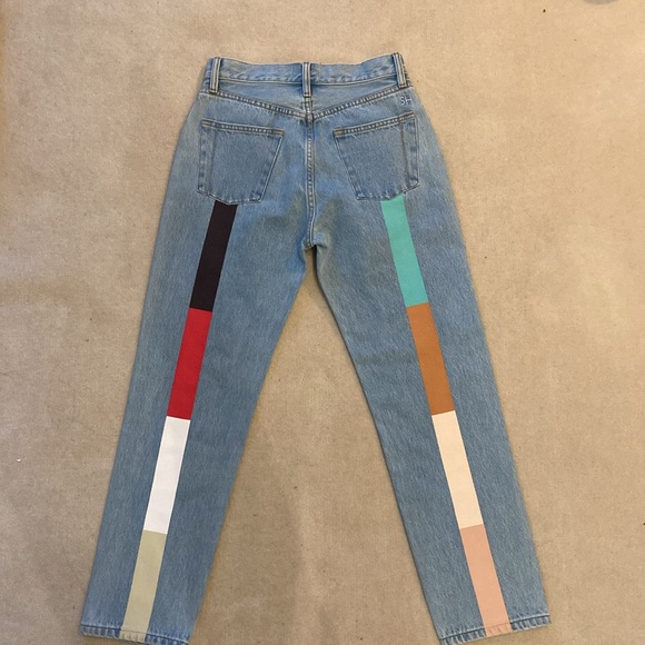Still Here MID-CENTURY RAINBOW TATE Jeans - Picture 2 of 2